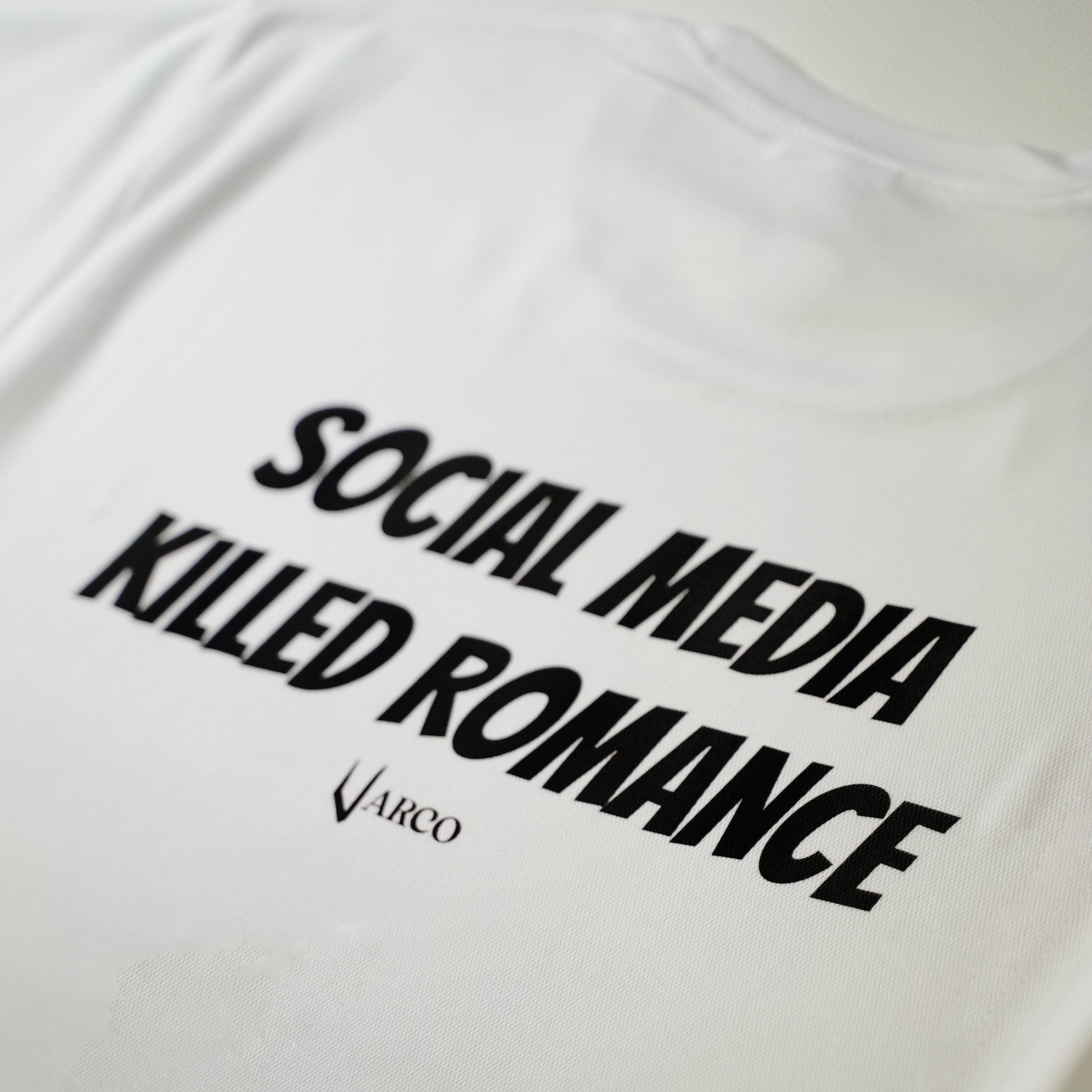 Social media killed romance Tee