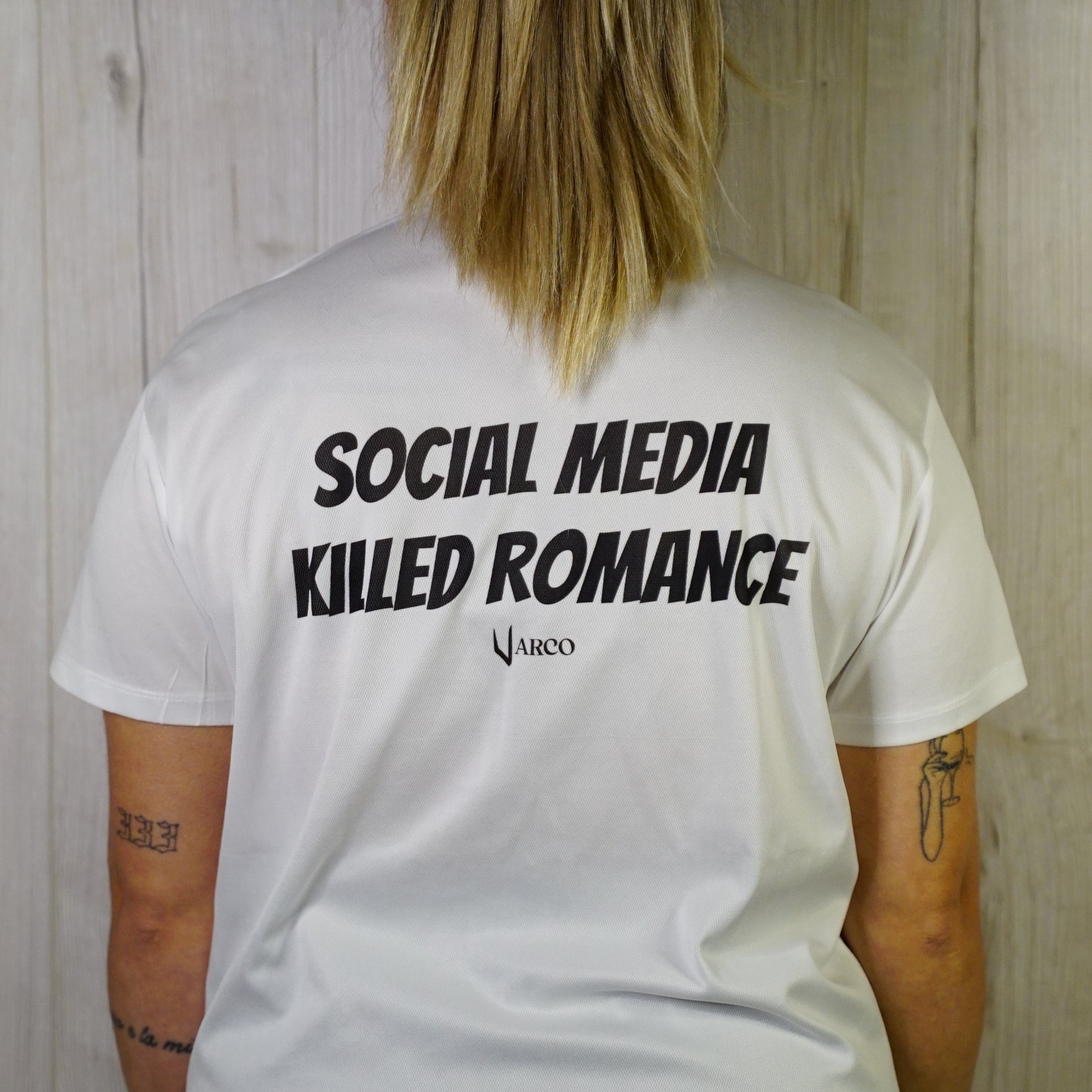 Social media killed romance Tee