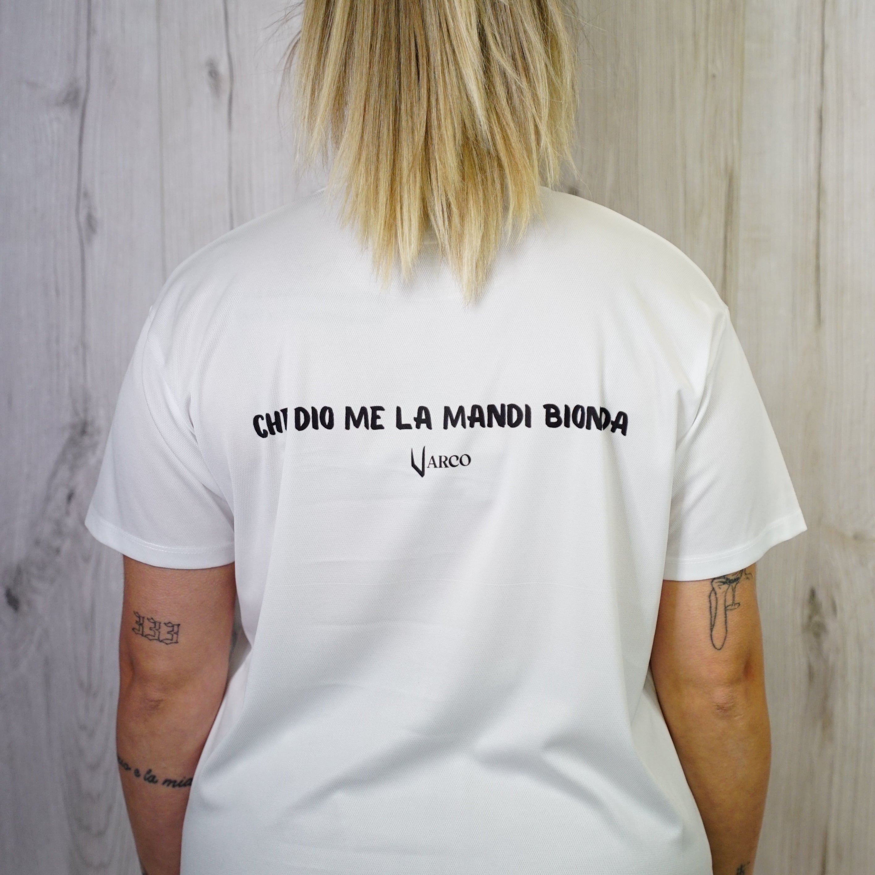 Che Dio me la mandi bionda Tee
