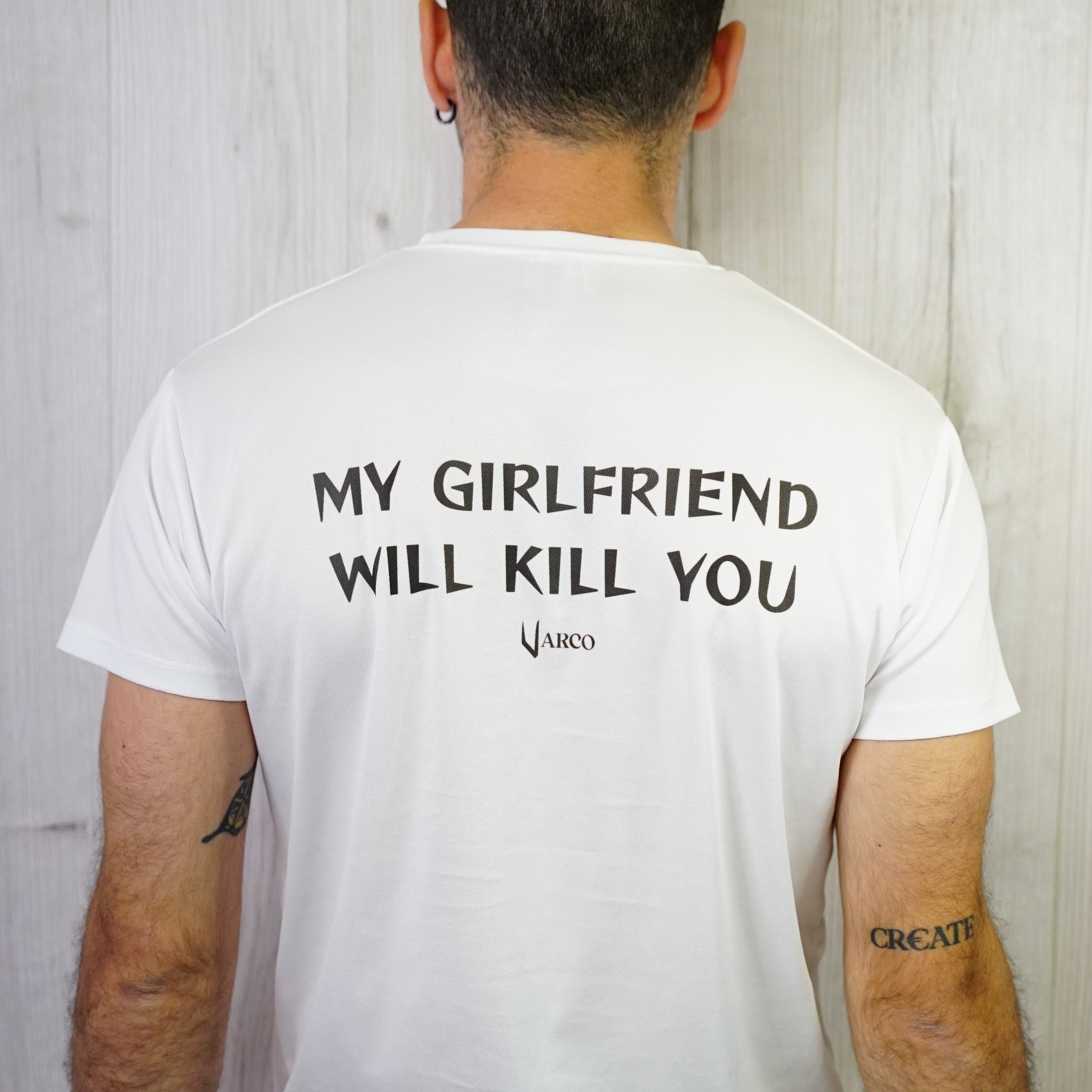 My girlfriend will kill you Tee