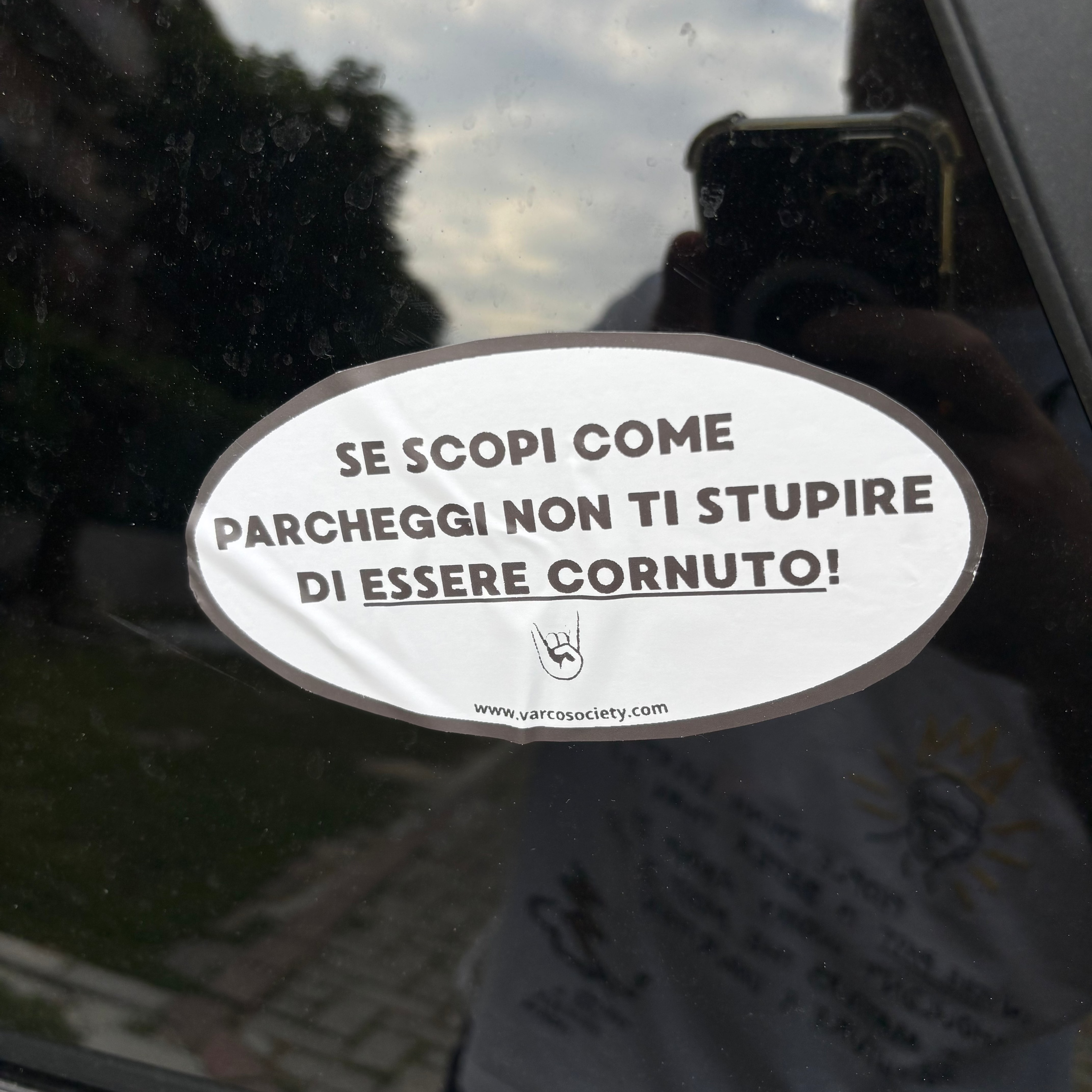 Adesivi divertenti per Parcheggi Creativi