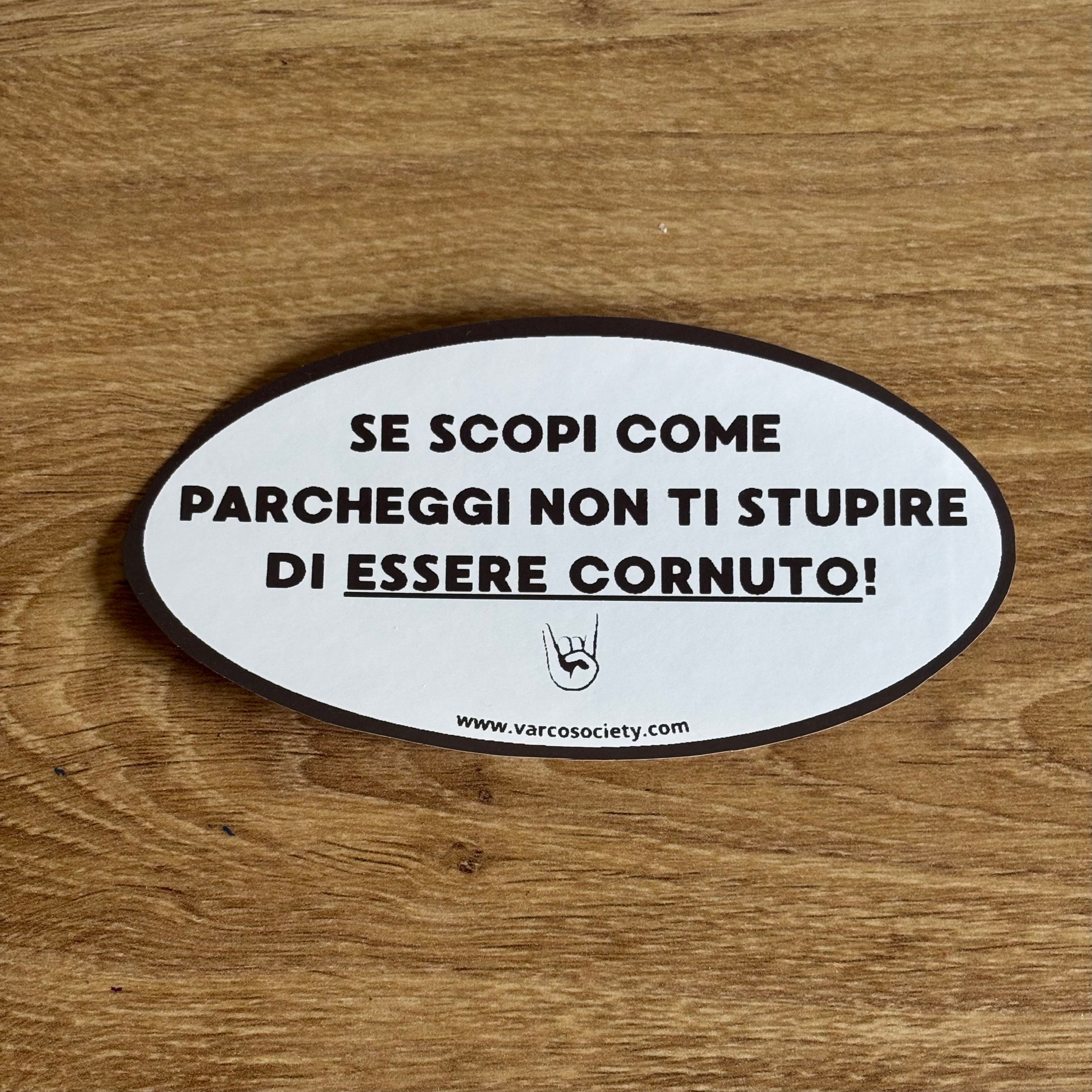 Adesivi divertenti per Parcheggi Creativi
