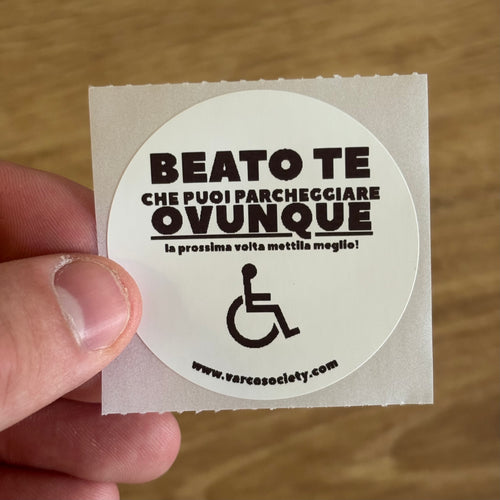 Adesivi divertenti per Parcheggi Creativi
