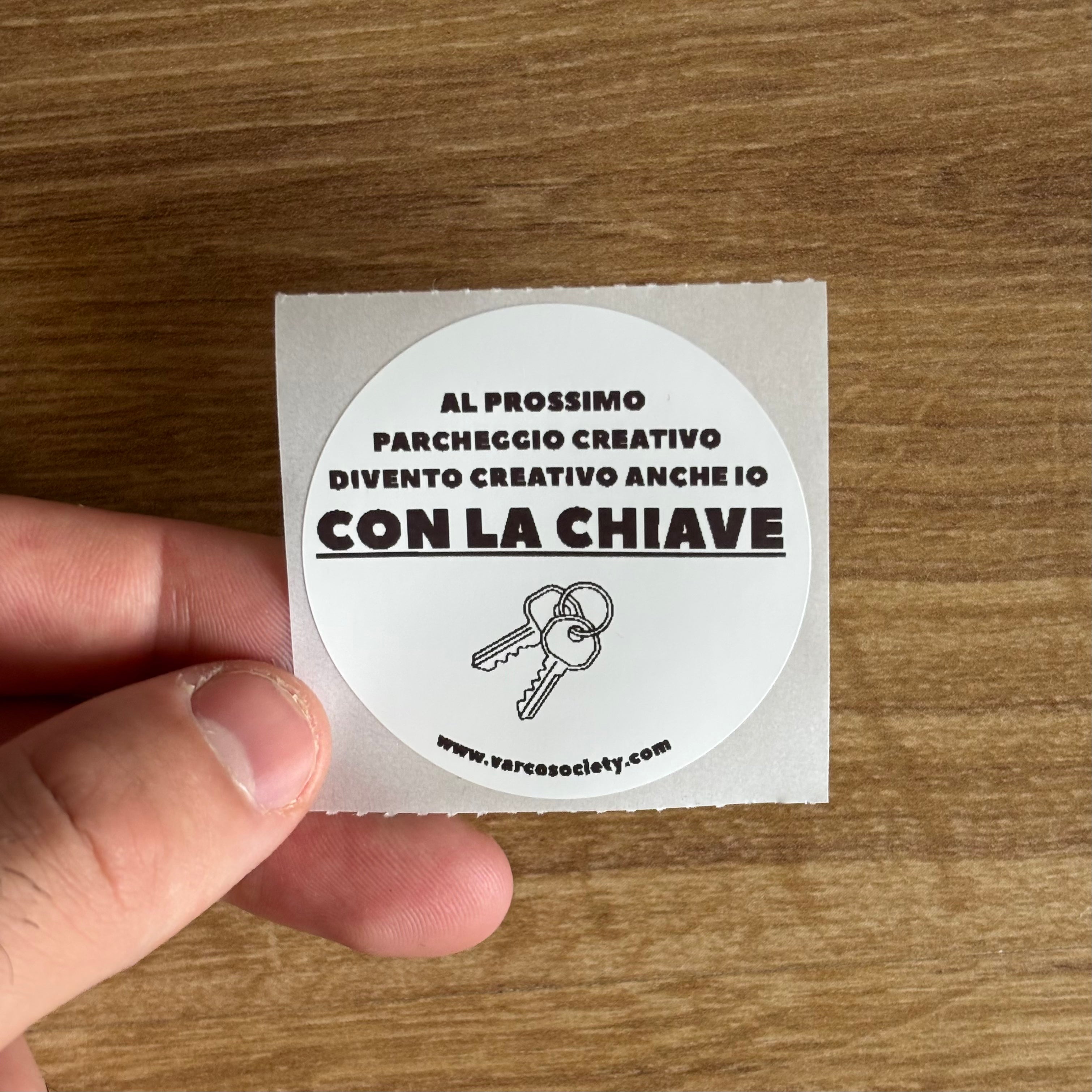 Adesivi divertenti per Parcheggi Creativi