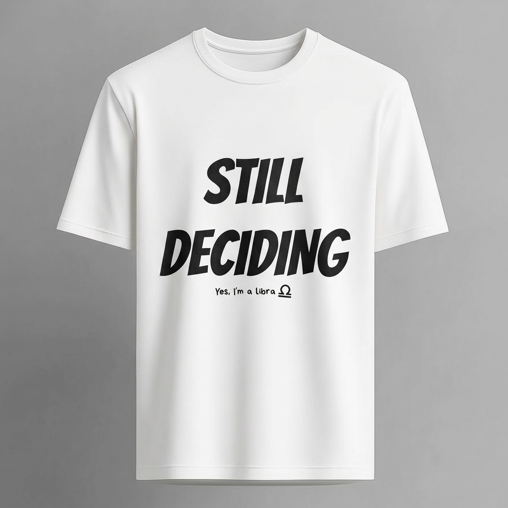 Still Deciding - Libra Tee