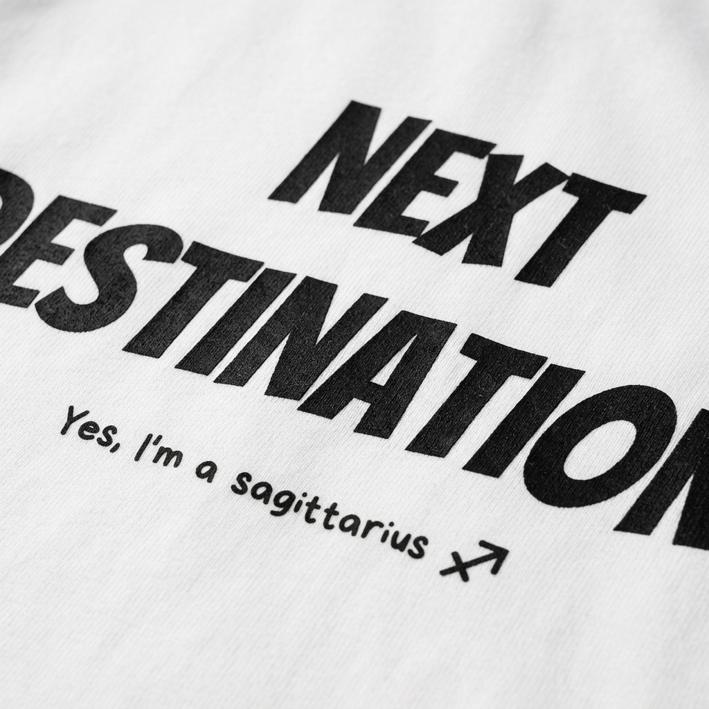 Next Destination? - Sagittarius Tee