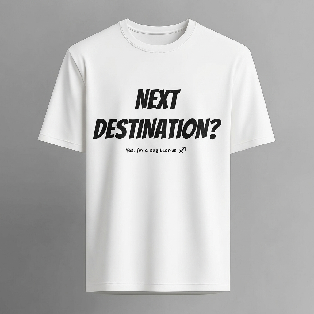 Next Destination? - Sagittarius Tee