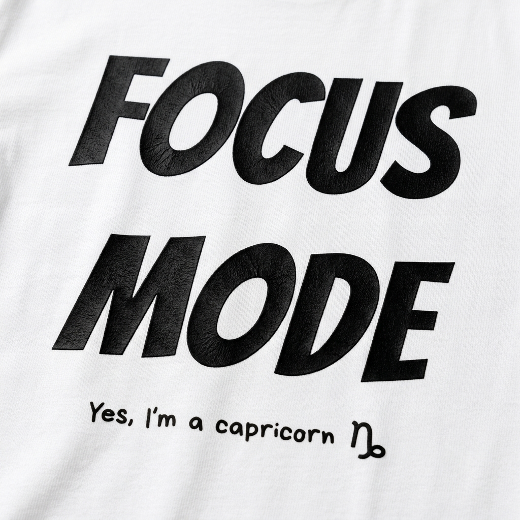 Focus Mode - Capricorn Tee
