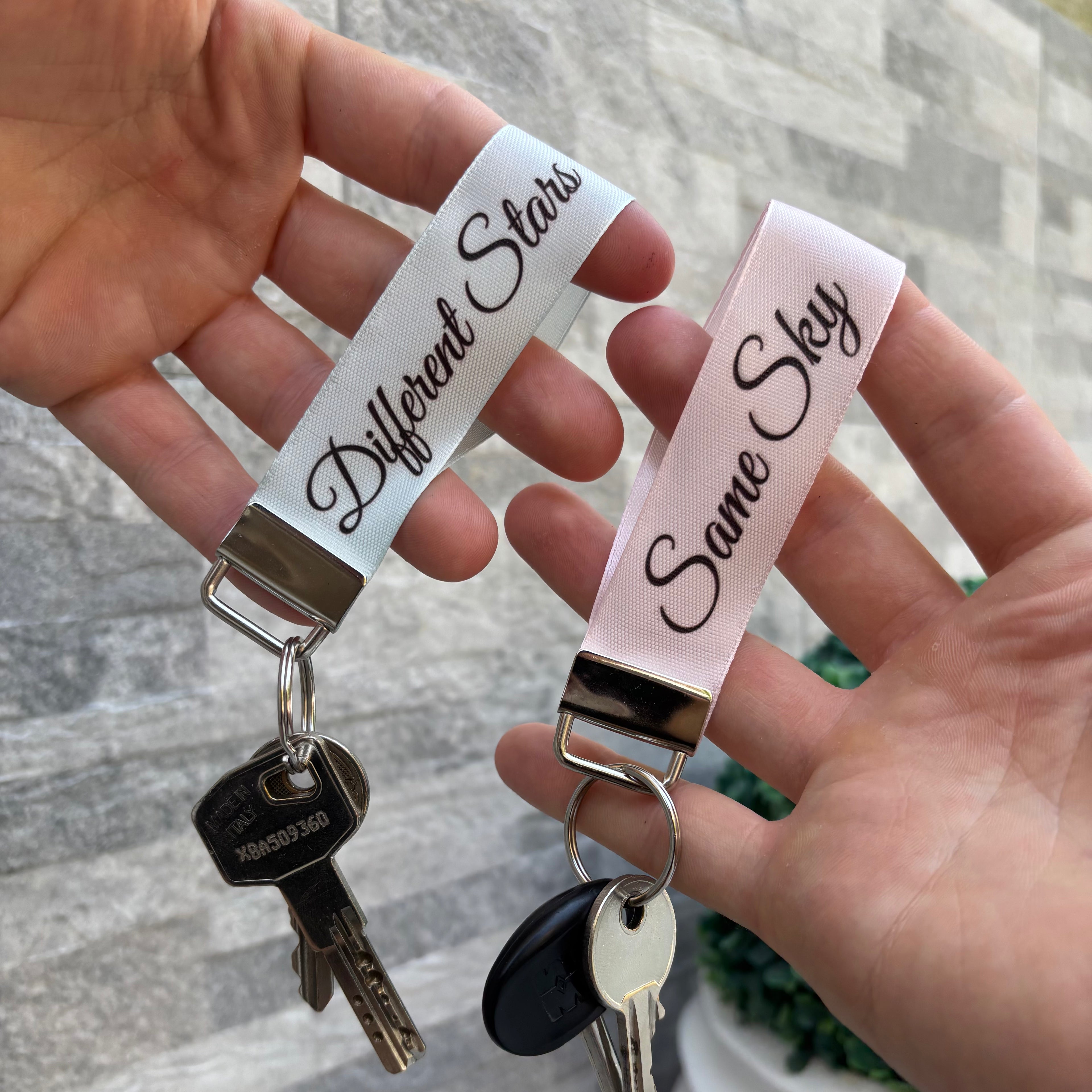 Portachiavi di Coppia con Frasi d'Amore | Regalo per Fidanzati